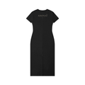 Women's Short Sleeve V-Neck Maxi Dress